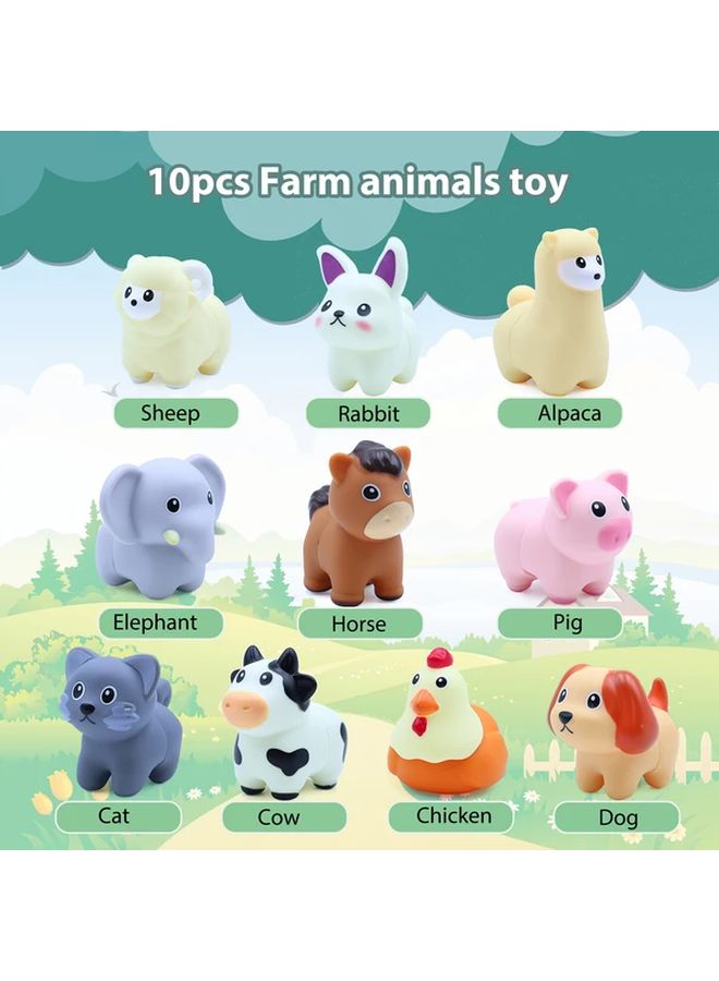 10 قطعة من ألعاب الديناصورات التعليمية للأطفال في مرحلة ما قبل المدرسة، ألعاب مطابقة مزدوجة الجوانب - Image 4